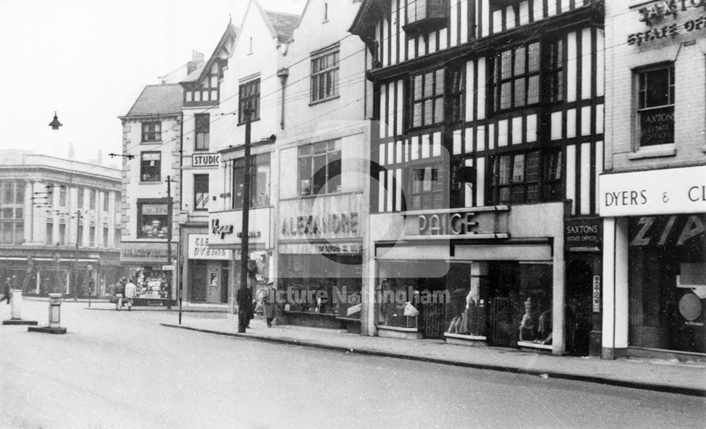 Wheeler Gate, Nottingham, c 1962