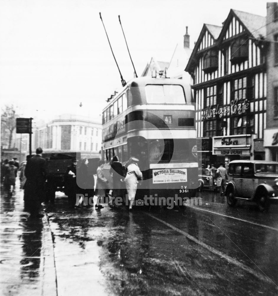 Wheeler Gate, Nottingham, 1946