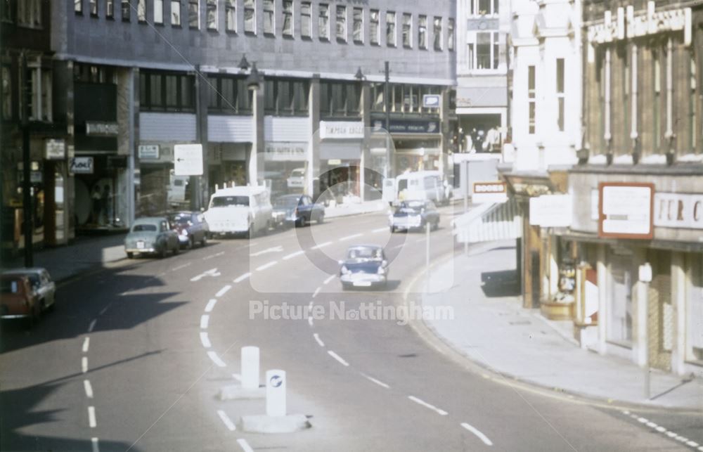 Wheeler Gate, Nottingham, c 1980