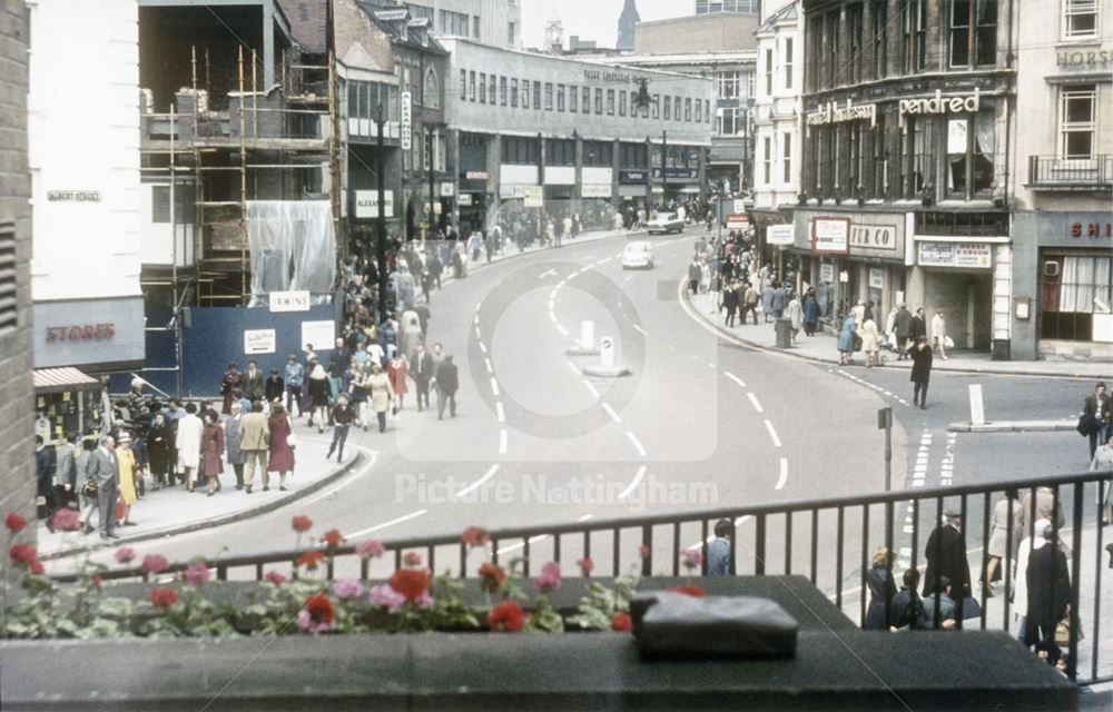 Wheeler Gate, Nottingham, c 1980