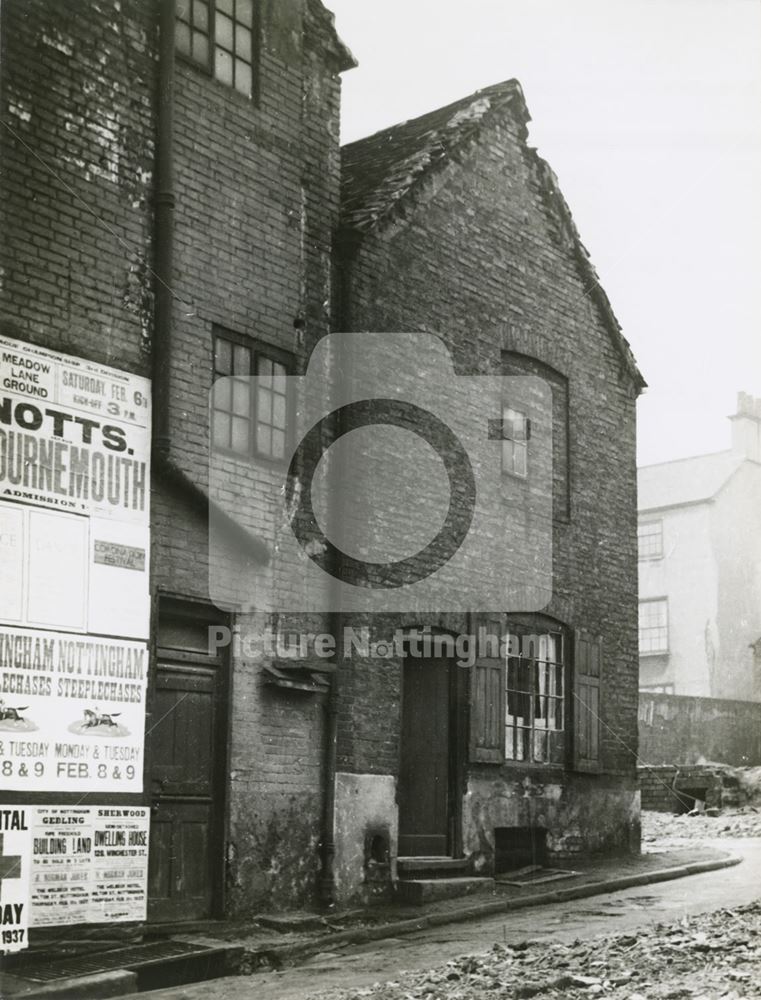 White Cow Yard, Carter Gate, Nottingham, 1937