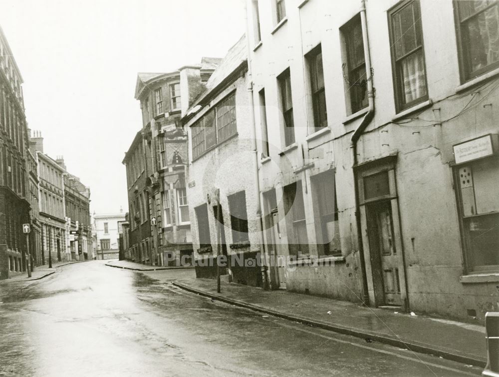 Weekday Cross and Fletcher Gate, Nottingham, 1971