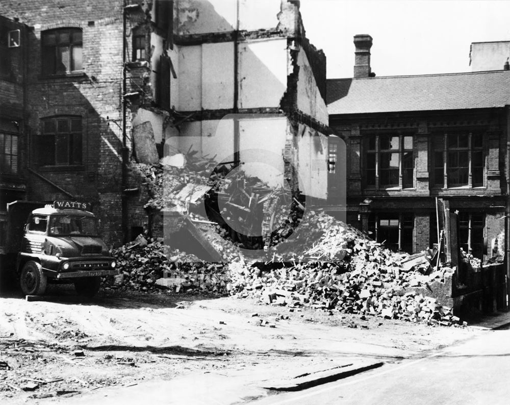 Warser Gate, Lace Market, 1970