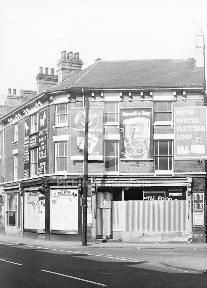 Waterway Street, Meadows, Nottingham, 1972