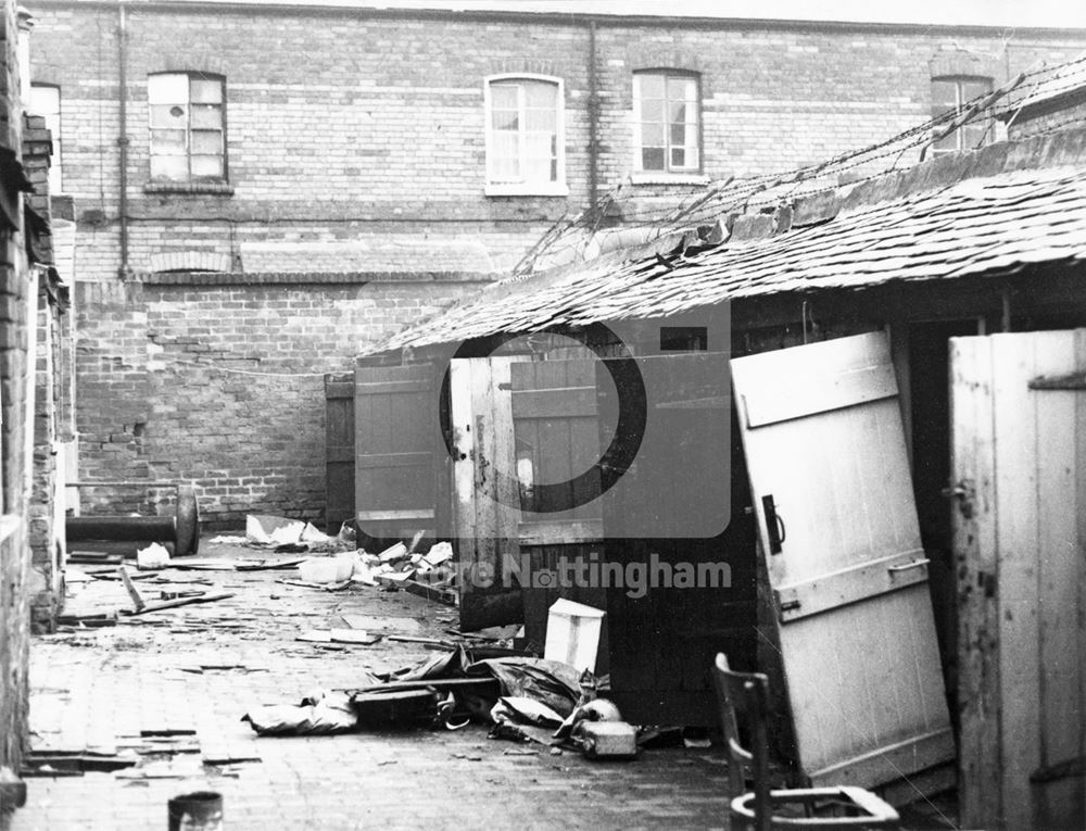 Uppingham Terrace, off Waterway Street, Meadows, Nottingham, 1972