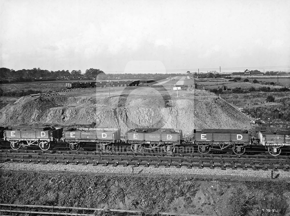 Development of Western Boulevard (ring road), Beechdale, Nottingham, 1931