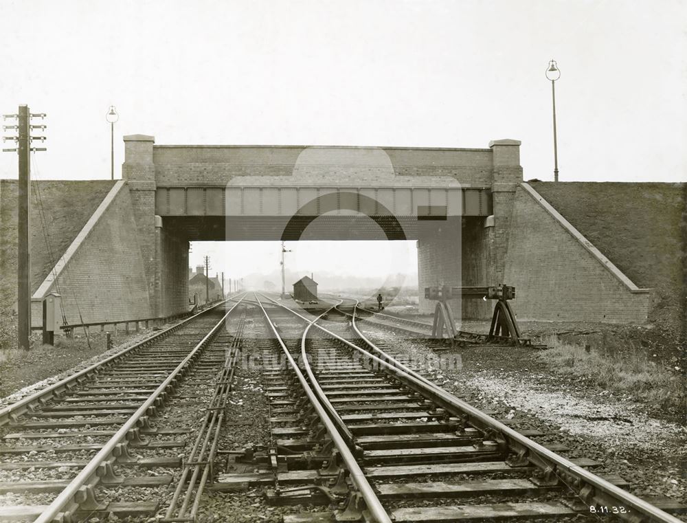 Development of Western Boulevard (ring road), Beechdale, Nottingham, 1932