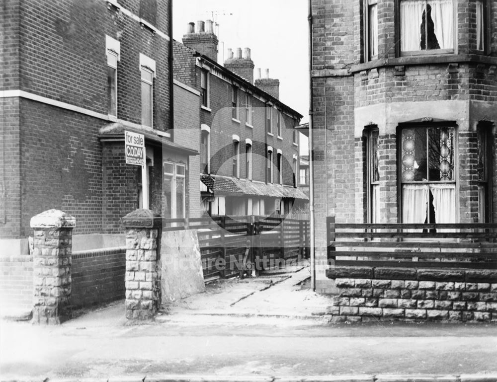 Woodbine Villas, Loscoe Road, Carrington, 1977