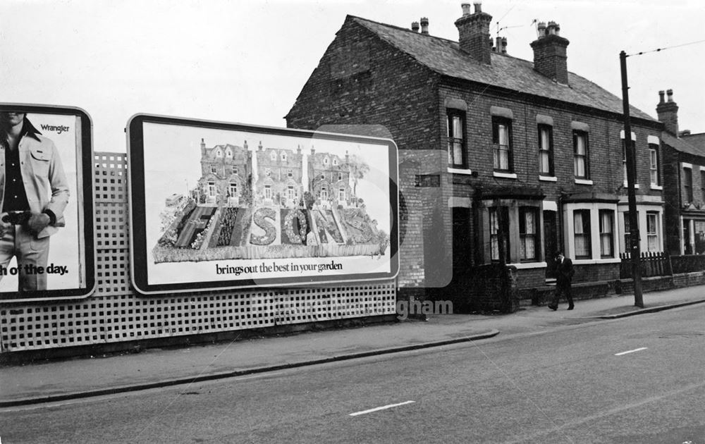 Wilford Road, The Meadows, Nottingham, 1975