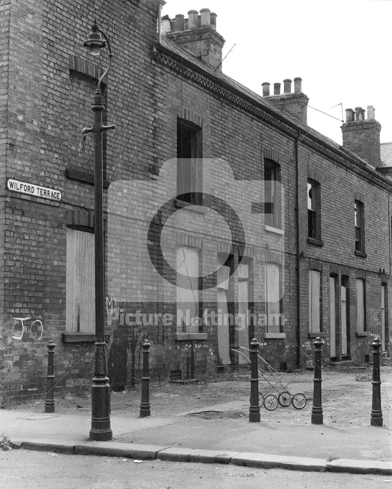 Wilford Terrace, The Meadows, Nottingham, 1976