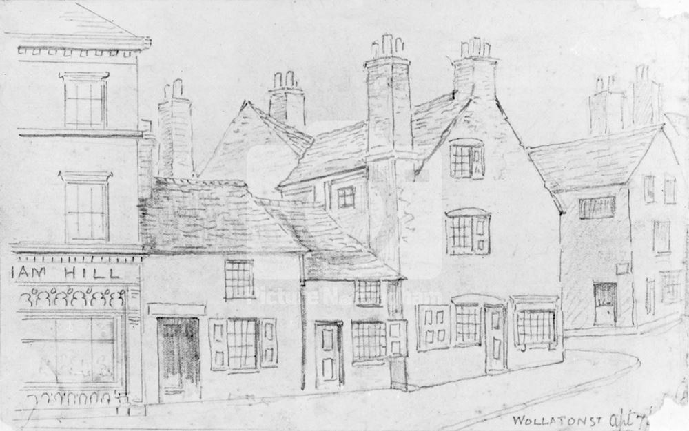 Wollaton Street, Nottingham, 1884