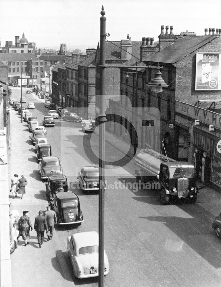 Wollaton Street, Nottingham, c 1955