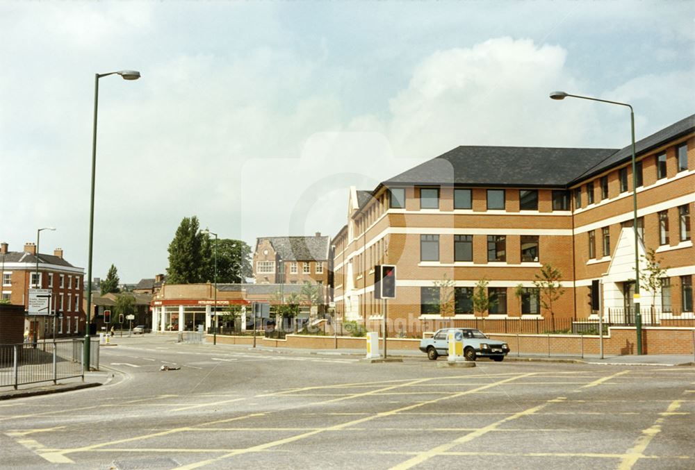 Woodborough Road Looking West, Nottingham, 1992