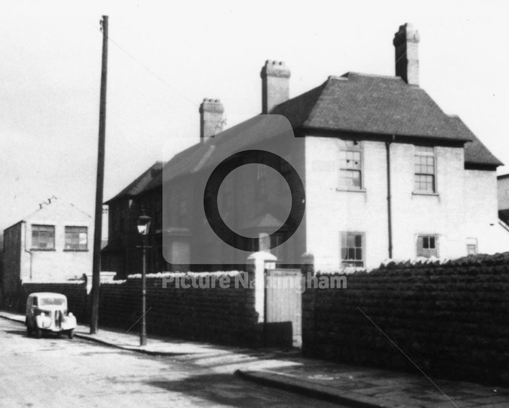 Norton Street, Radford, Nottingham, 1960