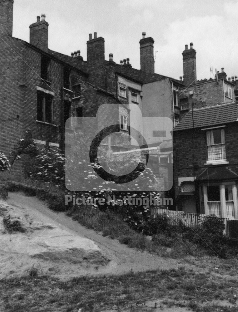 Lees Hill Footway, Sneinton, Nottingham, c 1970s