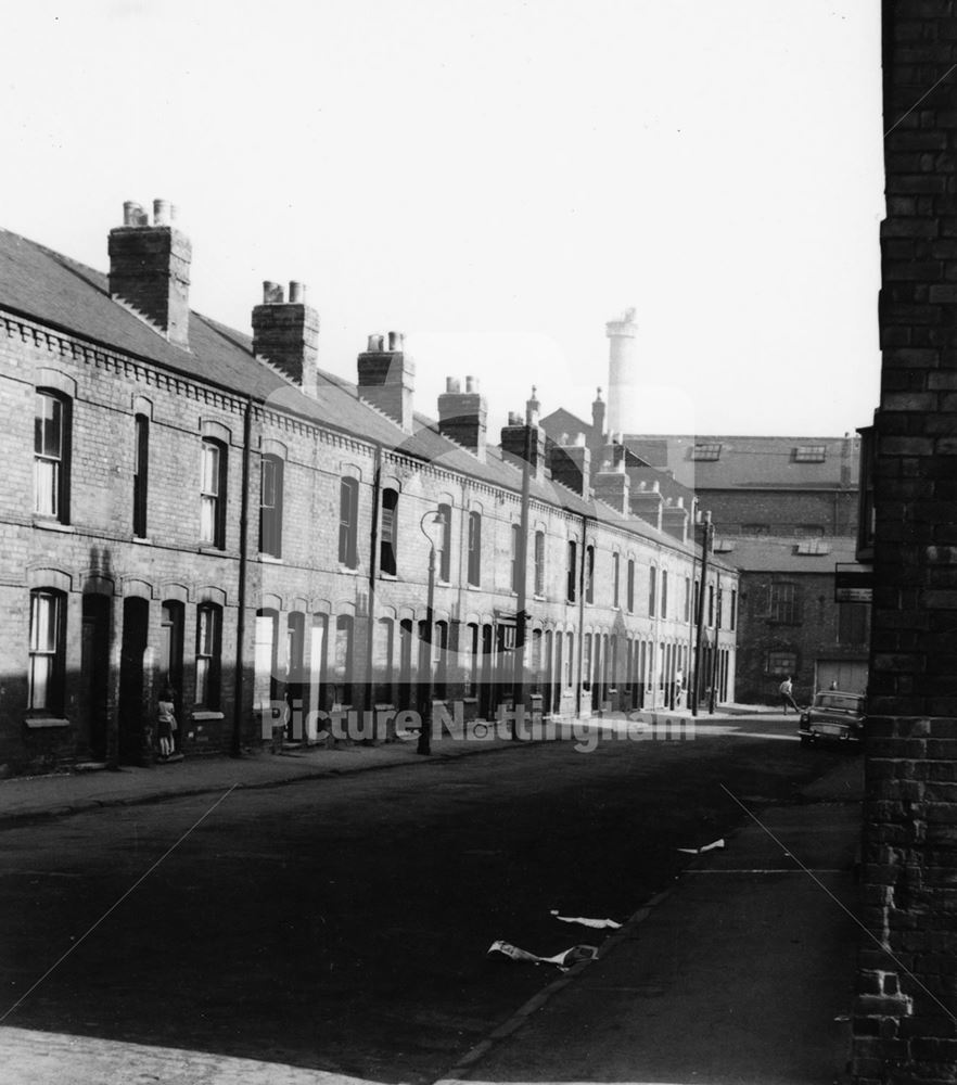 Bertram Street, Meadows, Nottingham, c 1970s