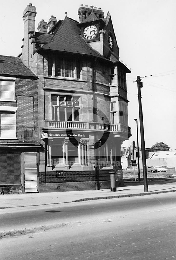 Westminster Bank, Commercial Square, Nottingham, 1972