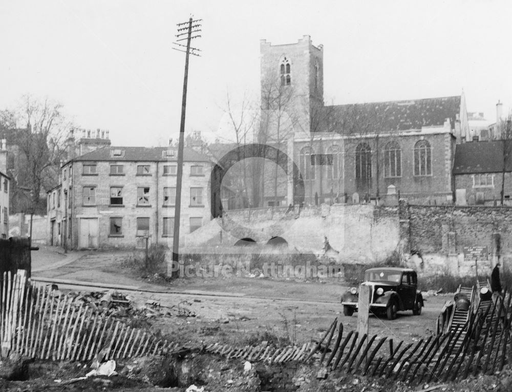 St Nicholas's Church, Nottingham, 1955