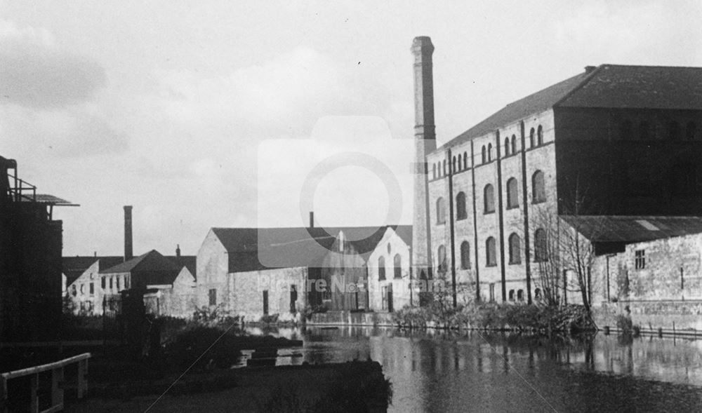 Canalside Warehouses, Nottingham, 1971