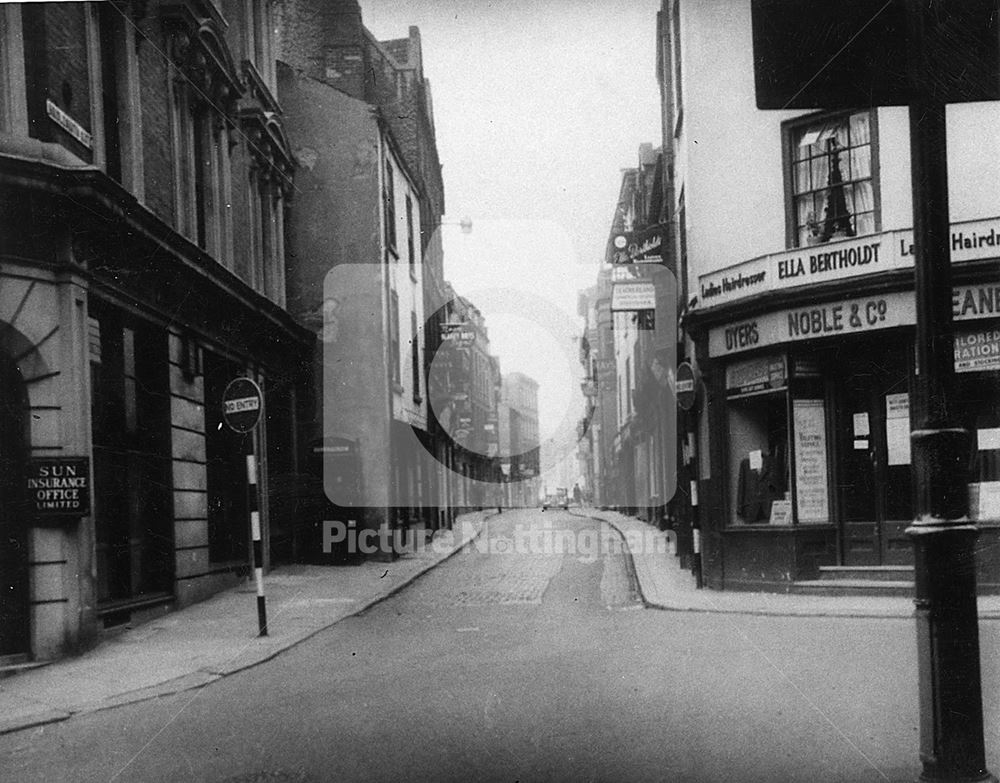 Bridlesmith Gate, Nottingham, 1960s