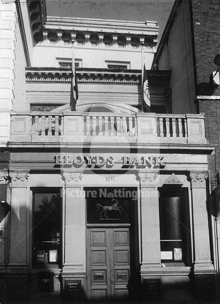 Lloyds Bank, Carlton Street, Nottingham, c 1990s