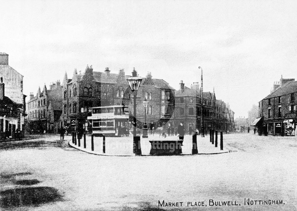 Market Place, Bulwell, c 1906