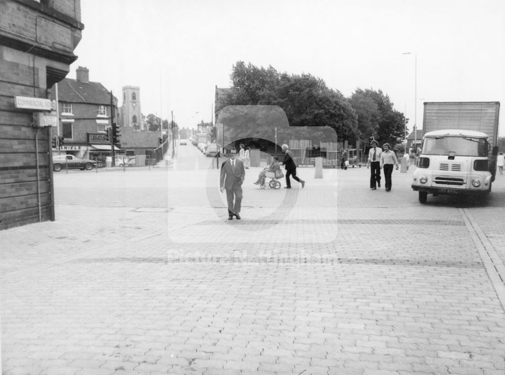 Bulwell Market, Market Place, Bulwell, 1976