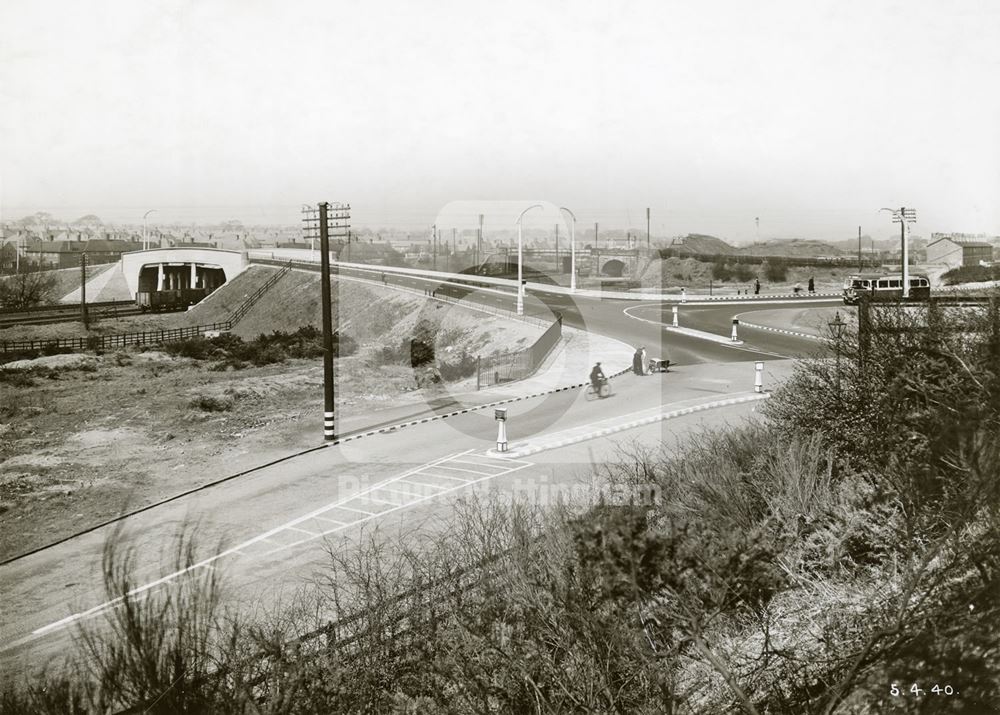 Moor Bridge, Bulwell, Nottingham, 1940