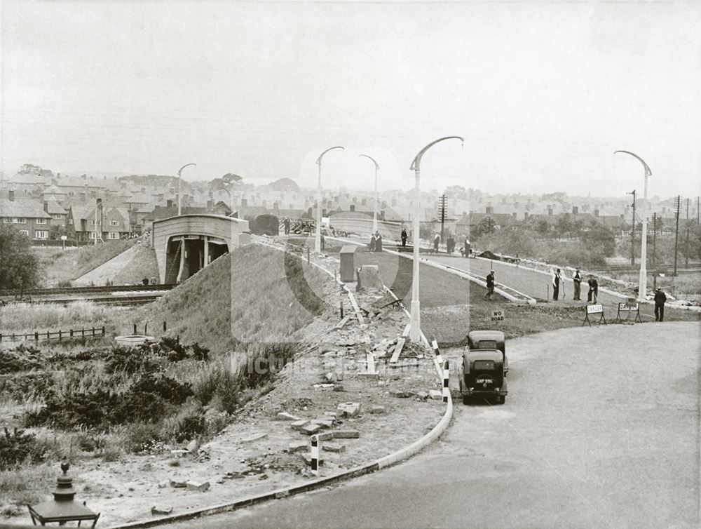 Moor Bridge, Bulwell, Nottingham, 1939