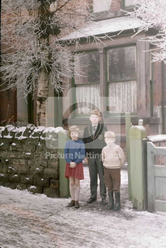 34 Ebers Road, Mapperley Park, Nottingham, c 1963-64