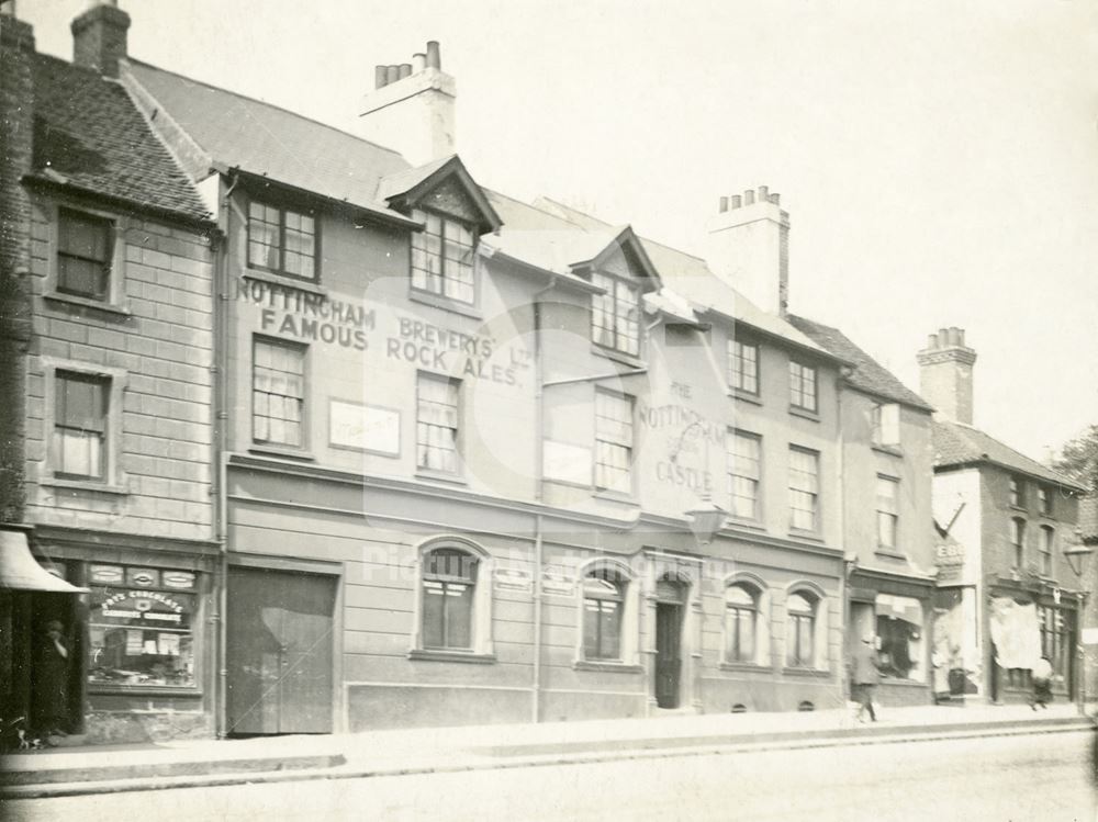 The Nottingham Castle, 26 Carter Gate (now Lower Parliament Street), Nottingham, 1926