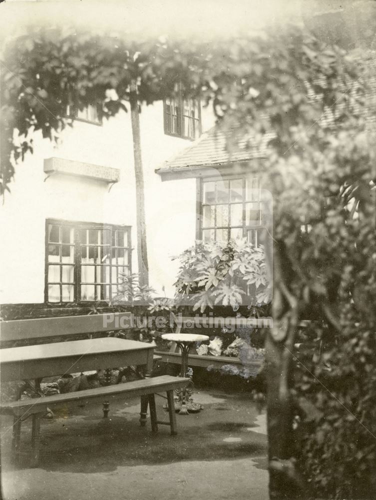 Trip to Jersusalem Inn, Brewhouse Yard, off Castle Road, Nottingham, 1926