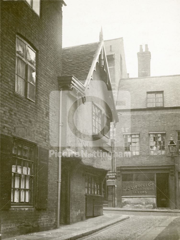 Salutation Inn, Hounds Gate, Nottingham, 1926