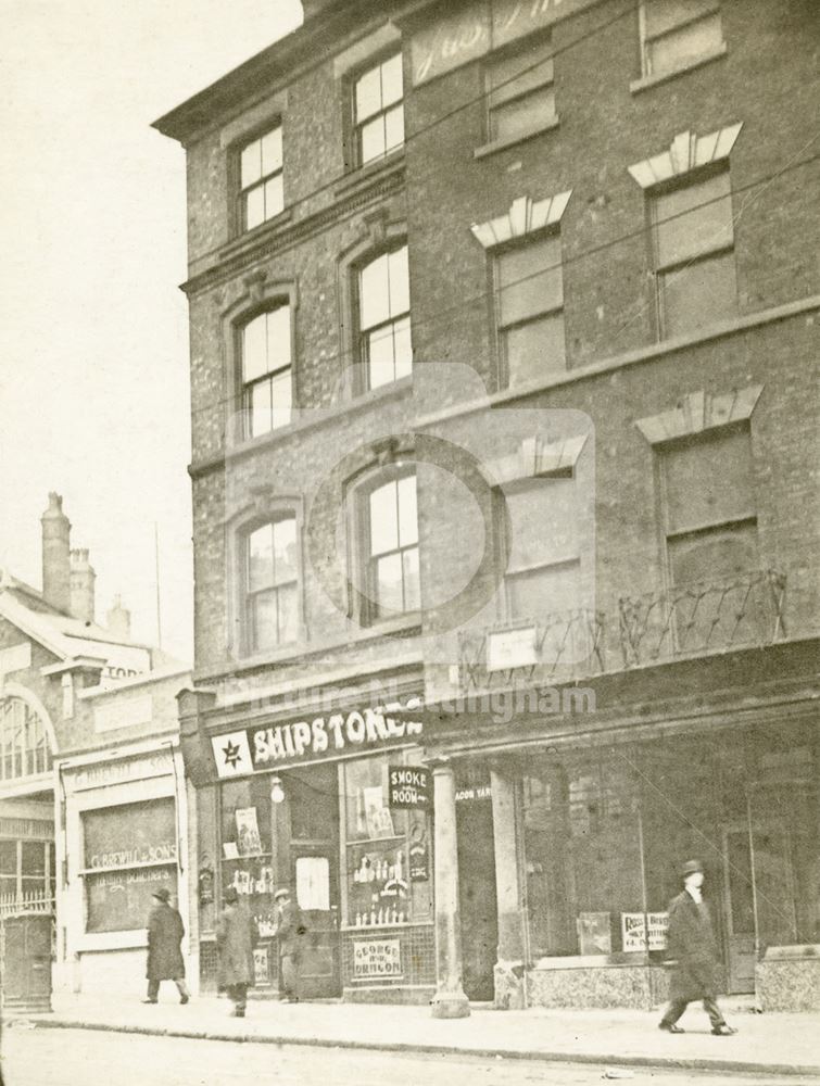 George and Dragon Inn, Low Row West, Nottingham, 1926