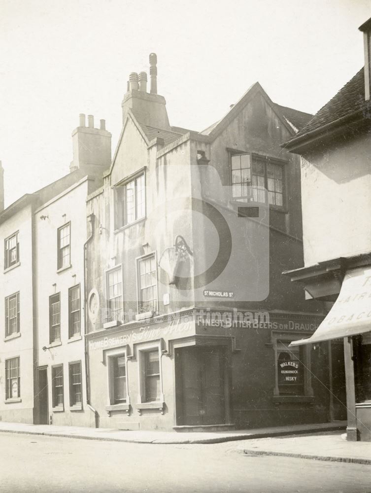 Royal Children Inn, Castle Gate, Nottingham, 1926