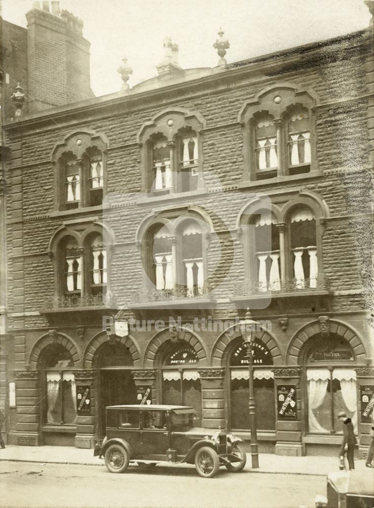 Dog and Bear Inn, Bridlesmith Gate, Nottingham, 1926