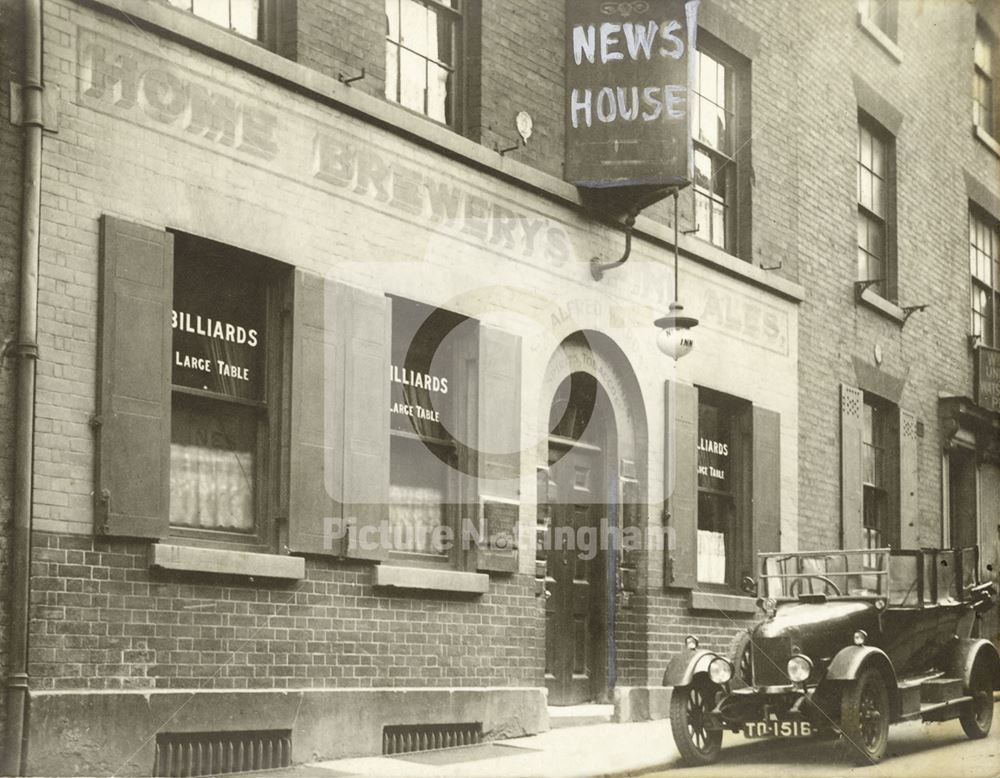 News House public house, St James's Street, Nottingham, 1926