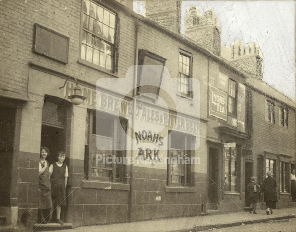 Noah's Ark public house, Coalpit Lane (now Cranbrook Street), Nottingham, 1926