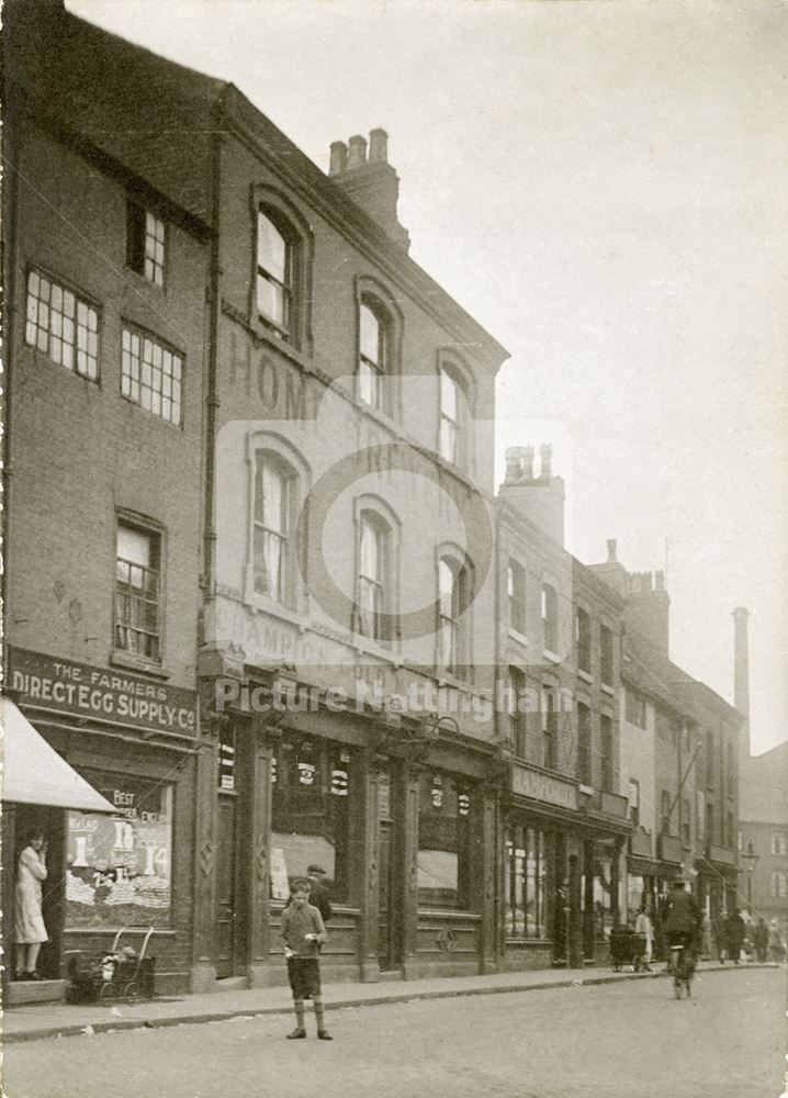 Crown and Anchor Inn, Sneinton Street, Sneinton, Nottingham, 1926