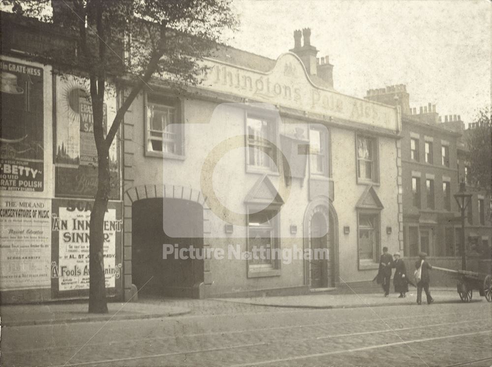 Nag's Head Inn, Mansfield Road, Nottingham, 1924