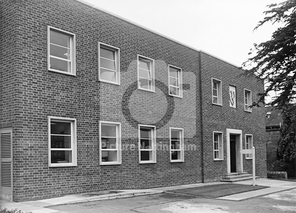 Rock House, Basford RDC (Rural District Council) Offices, Bagnall Road, Basford, Nottingham, c 1968?