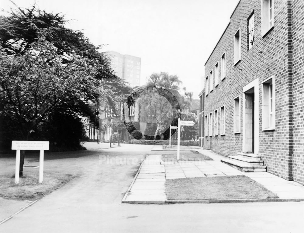 Rock House, Basford RDC (Rural District Council) Offices, Bagnall Road, Basford, Nottingham, 1973