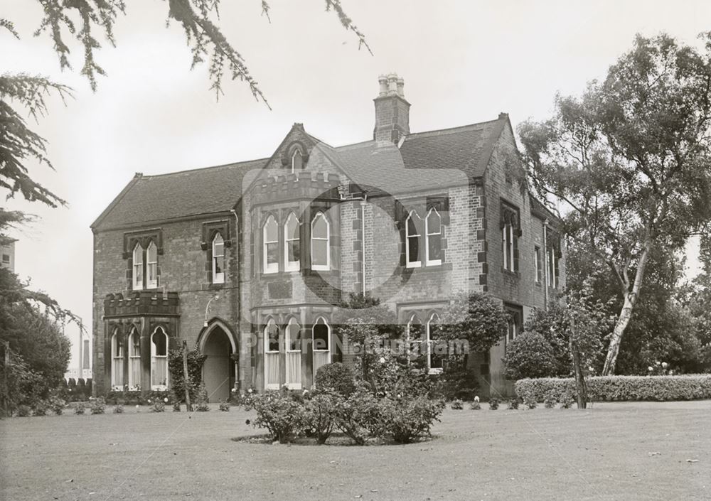 Rock House, Basford RDC (Rural District Council) Offices, Bagnall Road, Basford, Nottingham, c 1968?