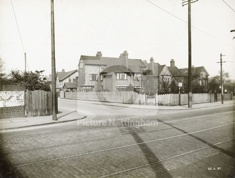 Widening of LMS Railway Bridge, Derby Road, Lenton, Nottingham, 1931