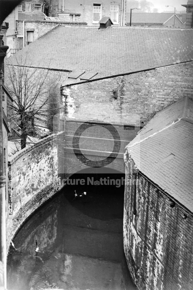 Queen's Bridge, Queen's Road, Nottingham, 1973