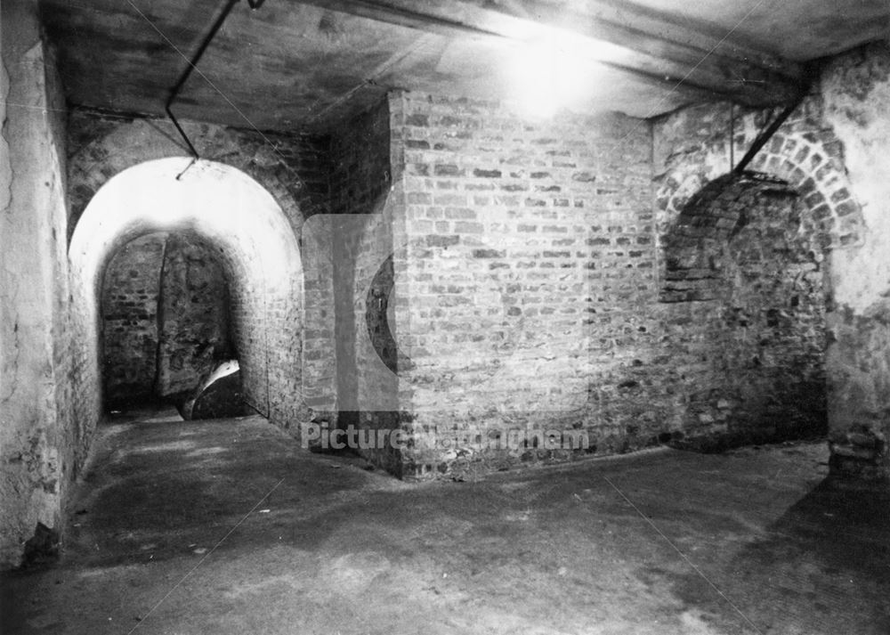 County Gaol, Shire Hall, High Pavement, Lace Market, Nottingham, 1981