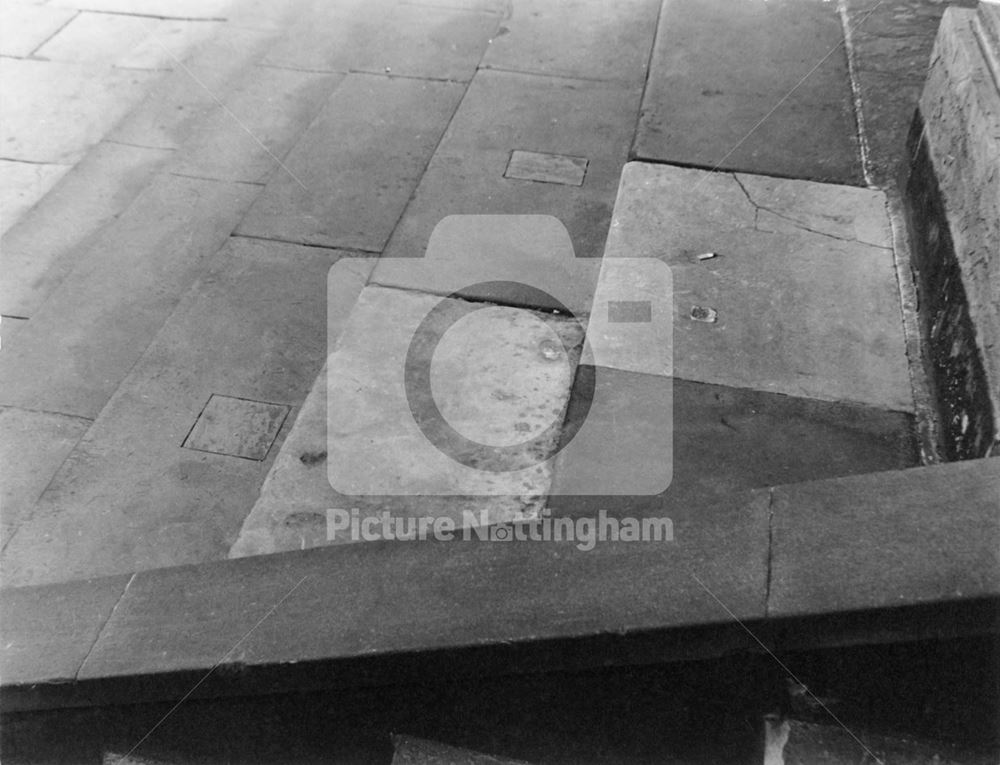 County Gaol, Shire Hall, High Pavement, Lace Market, Nottingham, 1971