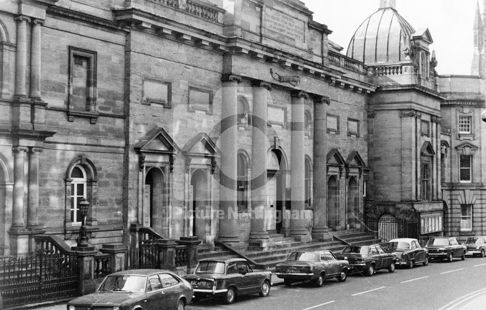 Shire Hall, High Pavement, Lace Market, Nottingham, c 1970