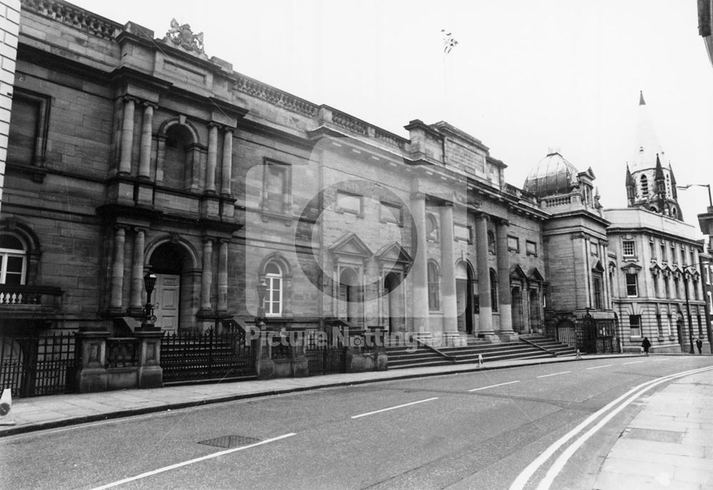 Shire Hall, High Pavement, Lace Market, Nottingham, 1981