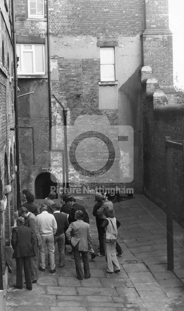 County Gaol, Shire Hall, High Pavement, Lace Market, Nottingham, c 1985